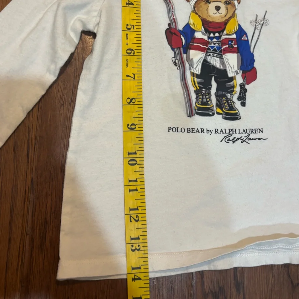Polo Ralph Lauren Polo Bear Long Sleeve Tee Toddler 3T